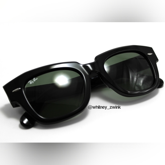 Model Display Ray-Ban State Street Black RB2186 49 G15 main image 16